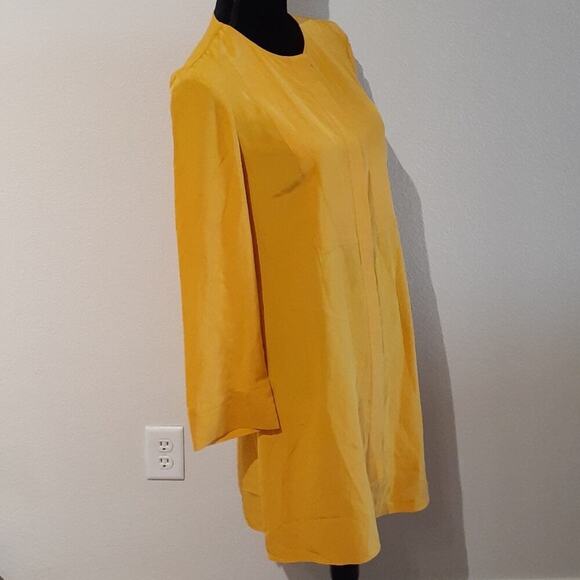 TORY BURCH sz 4 100% silk dress, $498.00 (defects) - Picture 3 of 9